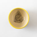 線刻　大福碗　イエロー