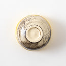 線刻　大福碗　イエロー