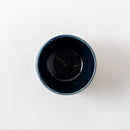 線刻　大福碗　ネイビー