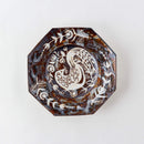 八角皿　きどり