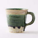 織部幾何紋 マグカップ