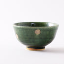 織部水玉 飯碗