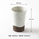 粉引くし目 フリーカップ