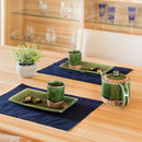 織部くし目 長角皿（小）