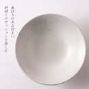 粉引くし目 平盛鉢