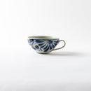 片手スープ鉢 ツル唐草