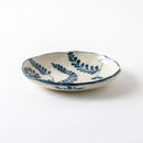 楕円取皿 草花