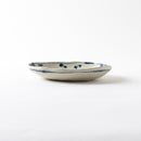 楕円取皿 花安南