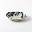 楕円取皿 ツル唐草