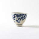 高台４寸丼 ツル唐草