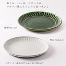 粉引しのぎ 17.5cm皿