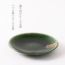 織部くし目 16cm皿