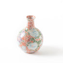 花とっくり大友禅赤