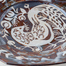 八角皿　きどり