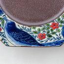 八角大皿　ブルーハルディン