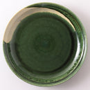 織部刷毛目 丸大皿