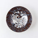 彫入リム皿　きどり　