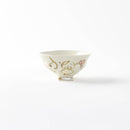 ハマ角茶碗　アラベスク