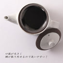 粉引くし目 ポット