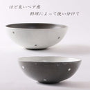 粉引ドット 紬Bowl