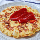 粉引千段 18.5cm皿