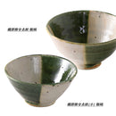 織部掛分点紋（大）飯碗