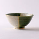 織部掛分点紋（大）飯碗