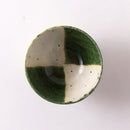 織部掛分点紋（小）飯碗