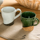 粉引掛分 マグカップ