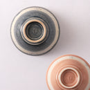 梅灰釉花紋 飯碗